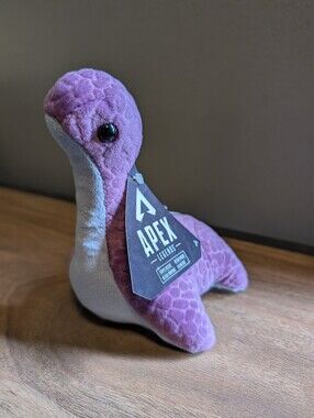 Apex Legends Nessie Purple Collectible Plush, JAKKS Pacific Officially Licensed